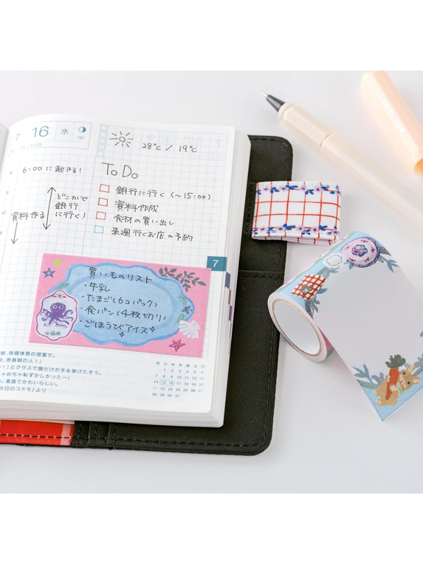 Hobonichi Yumi Kitagishi Roll Sticky Notes