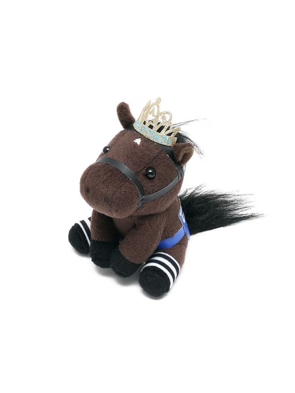 Idol Horse Daring Tact Plush Toy S Size with Ball Chain – 2020 Shuka Sho Triple Crown Version