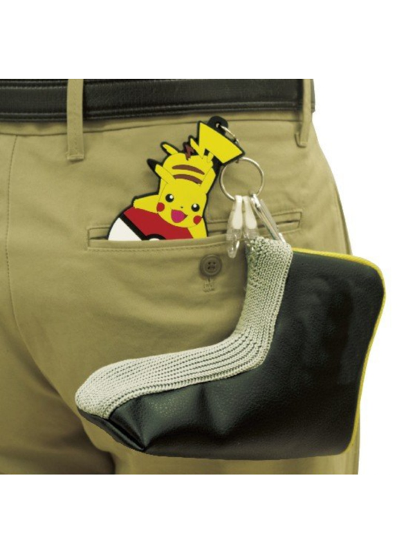 Pokemon Pikachu Putter Cover Holder Name Tag Golf Clip