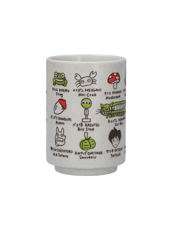 My Neighbor Totoro Yunomi Tea Cup “Narabe” Large Japanese Ceramic Cup