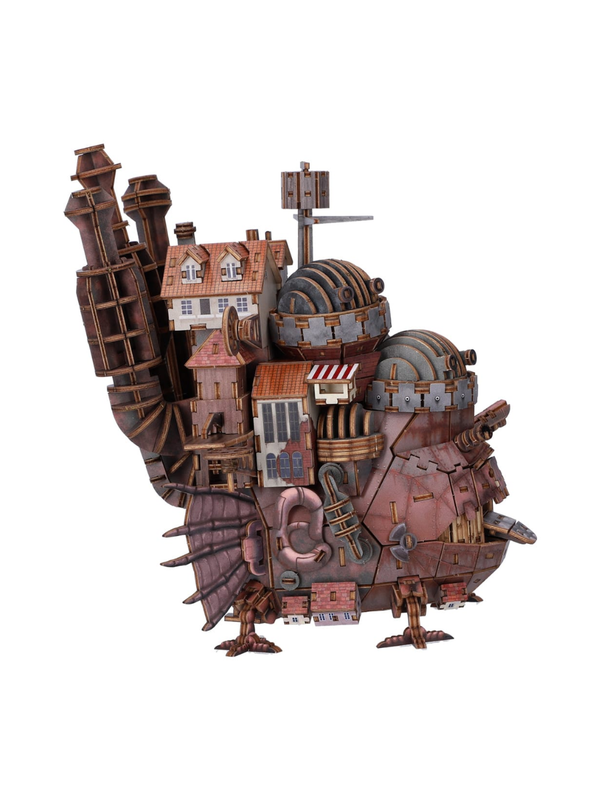 Howl’s Moving Castle Ki-Gu-Mi Wooden 3D Puzzle Color Version