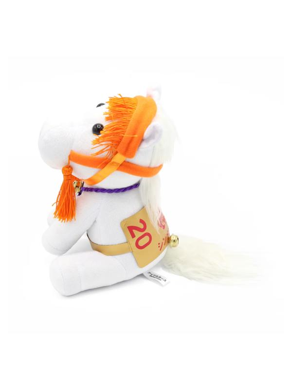 Idol Horse Plush Shinme-chan (M Size) Cute Sitting Style