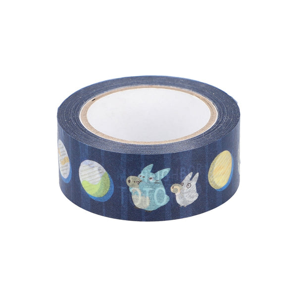 My Neighbor Totoro Masking Tape Set – Colorful Ohajiki Pattern  2 Rolls