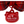 Load image into Gallery viewer, Sanrio Hello Kitty Candy Red Ribbon Keychain

