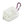 Load image into Gallery viewer, Npochamu Mini Pouch with Carabiner White
