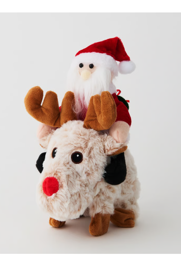 KIKA Riding Santa Claus Christmas Decoration