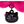 Load image into Gallery viewer, Sanrio Hello Kitty Black Ribbon Keychain

