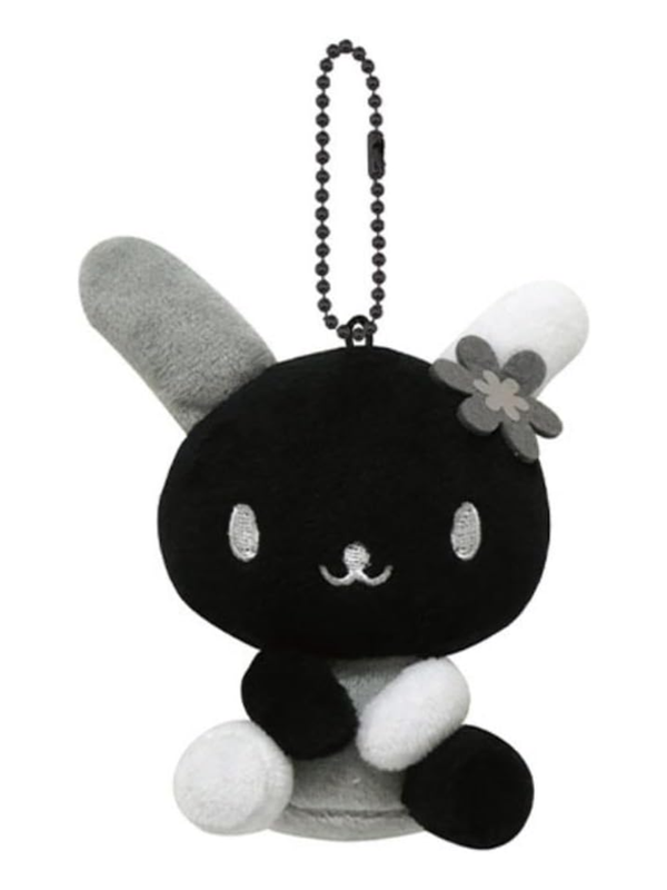 Sanrio Usahana Ball Chain Mascot Plush Monochrome Series
