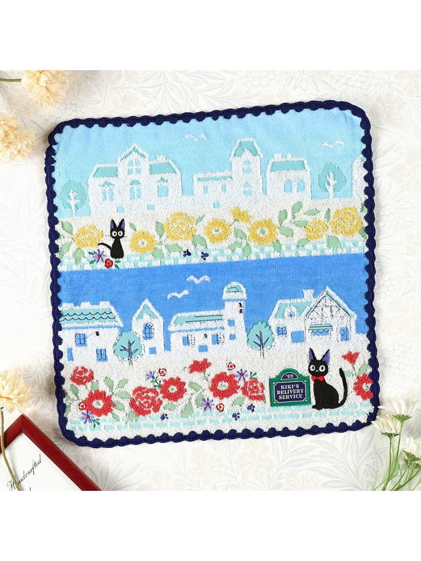 Kiki's Delivery Service Koriko Town Wash Towel