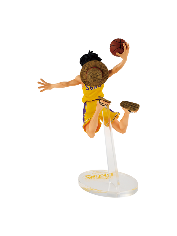 ONE PIECE × NBA MASTER STARS PIECE THE MONKEY.D. LUFFY LOS ANGELES LAKERS Figure
