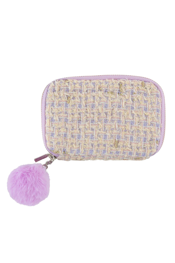 Hobonichi Techo Small Drawer Pouch Pocket – Iwate Homespun Pom-Pom Tweed