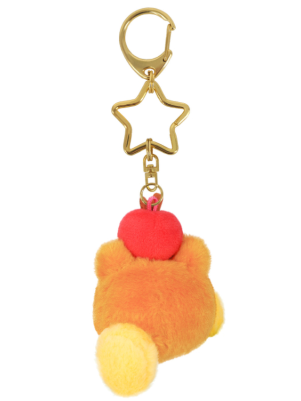 Kirby Mini Plush Mascot Keychain Waddle Dee Apple