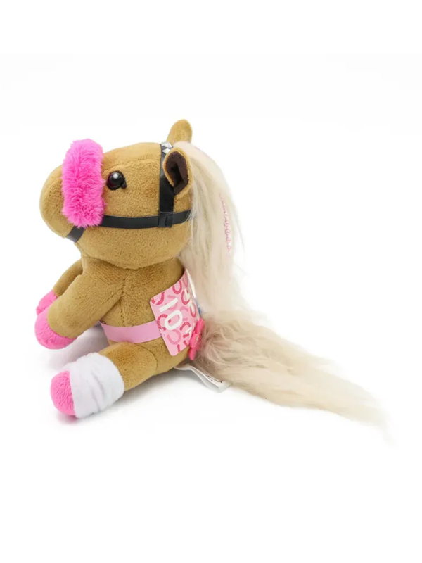 Idol Horse Friends Agera Gyaru S Size Plush Mascot with a ball chain