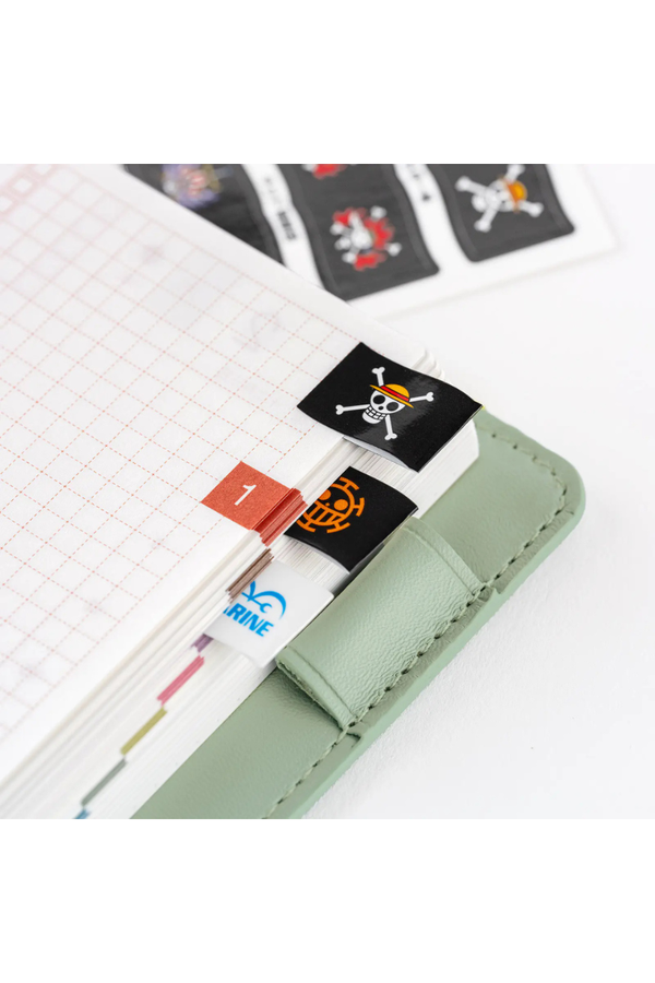 Hobonichi ONE PIECE Pirate Flag Index Stickers