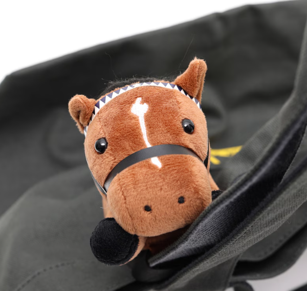 Idol Horse Mascot Sticker Dou Deuce Plush Keychain