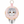 Load image into Gallery viewer, mofusand – Coffee and Donuts Strawberry Cream Mascot Keychain
