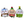 Load image into Gallery viewer, Chikawa Christmas Plush Set 3-Piece
