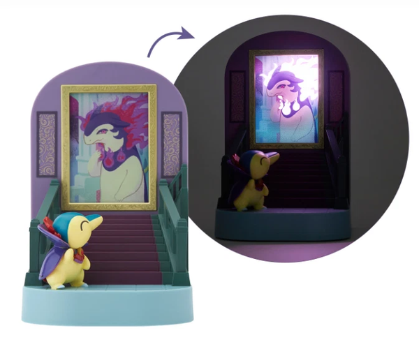 Pokemon Halloween Ghost Chateau Diorama LED Figure