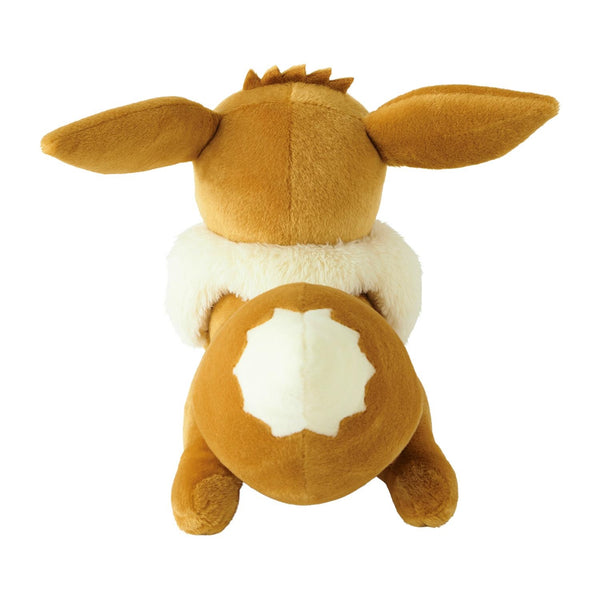 Pokemon Plush ife Size Eevee Laying Down Plush Toy