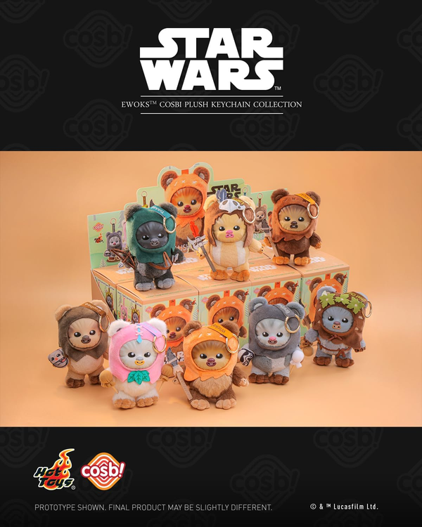 Star Wars Ewok Story Trading Series Cosby Plush Toy Box of 8 Pre-order