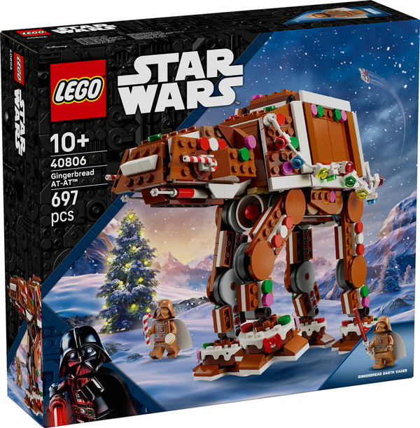 LEGO Star Wars AT-AT Walker Gingerbread 40806 Holiday Edition Building Set