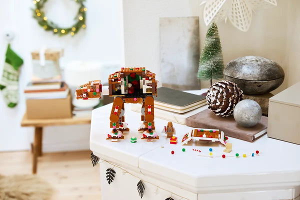 LEGO Star Wars AT-AT Walker Gingerbread Edition 40806 Christmas Holiday Building Set