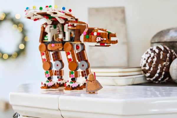 LEGO Star Wars AT-AT Walker Gingerbread Edition 40806 Christmas Holiday Building Set