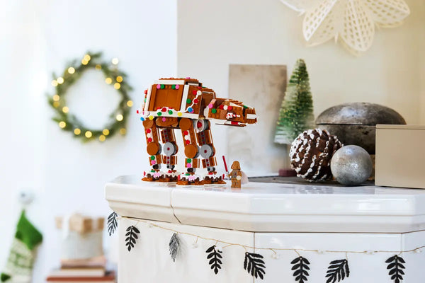 LEGO Star Wars AT-AT Walker Gingerbread Edition 40806 Christmas Holiday Building Set