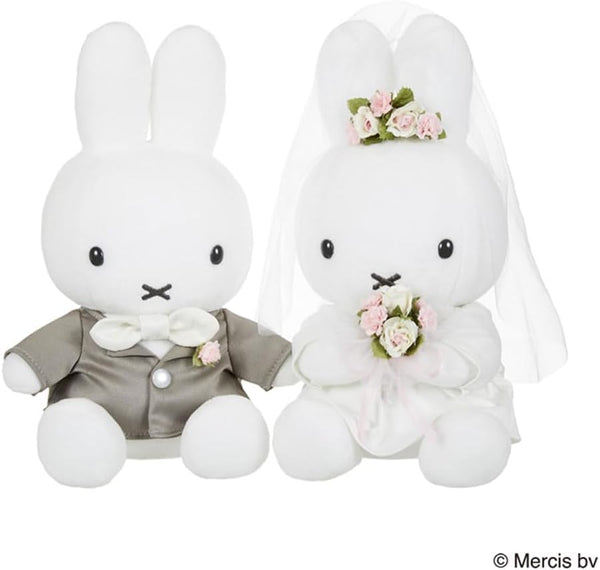 Sekiguchi Miffy Wedding Doll Plush Set