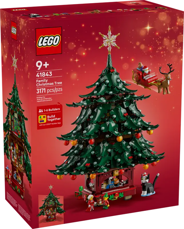 LEGO Icons Family Christmas Tree Set (41843)