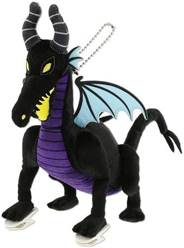Disney Limited Maleficent Dragon Clip Plush on Shoulder Halloween 2025