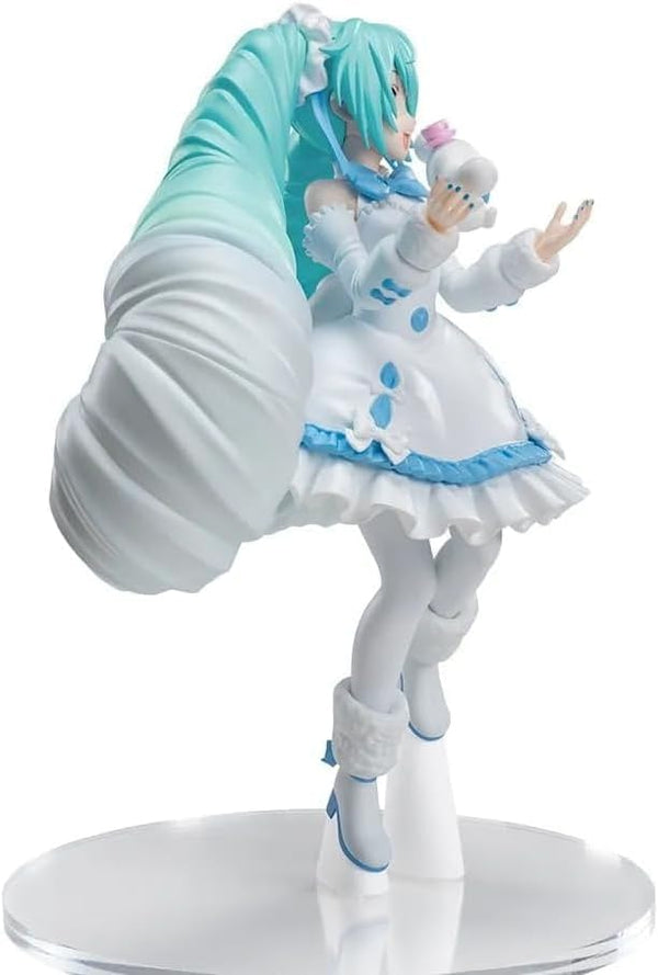 SEGA Luminasta Hatsune Miku x Cinnamoroll White Dress Ver Figure