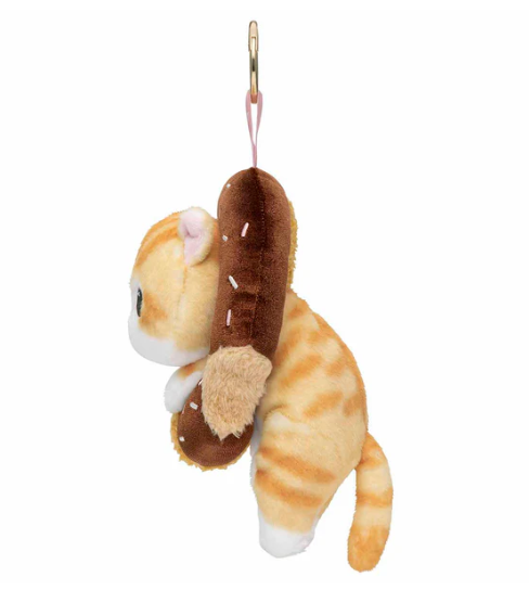 mofusand – Coffee and Donuts Half Chocolate Mascot Keychain