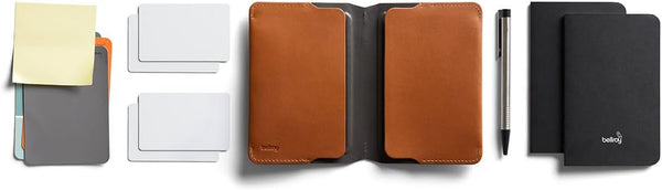 Bellroy A6 Leather Notebook Cover – Minimalist Journal Case