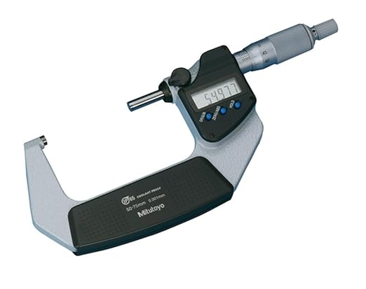 Mitutoyo Digimatic Digital Micrometer MDC-75PX 293-242-30 (50–75 mm) ±0.001 mm