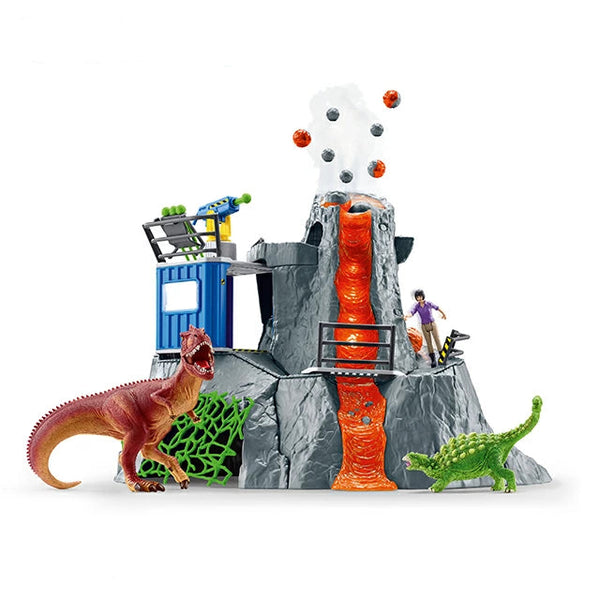 Schleich Volcano Eruption Dinosaur Adventure Playset
