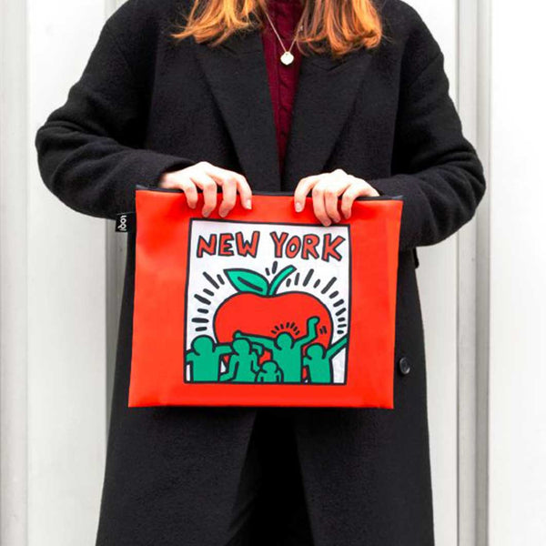 LOQI Keith Haring Zip Pouch Set
