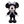 Load image into Gallery viewer, Disney Black Minnie Mouse Plush Toy
