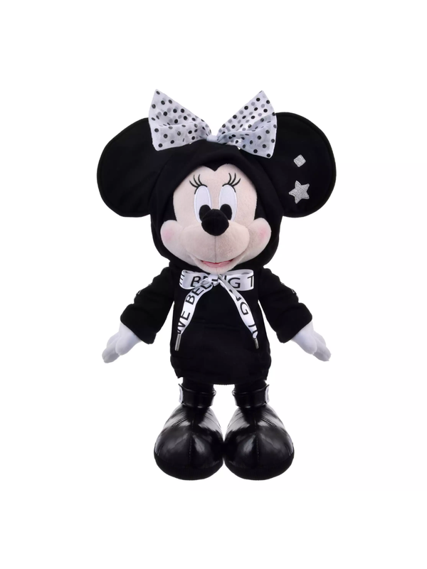 Disney Black Minnie Mouse Plush Toy
