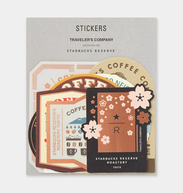Starbucks Reserve Roastery Travelers Sticker Set