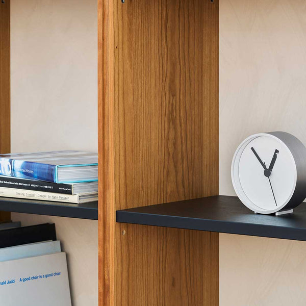 Normal Timepieces Extra Normal Desk White Clock