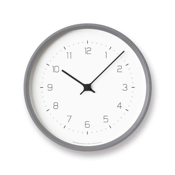 Kazuya Koike Neut Wall Clock Gray