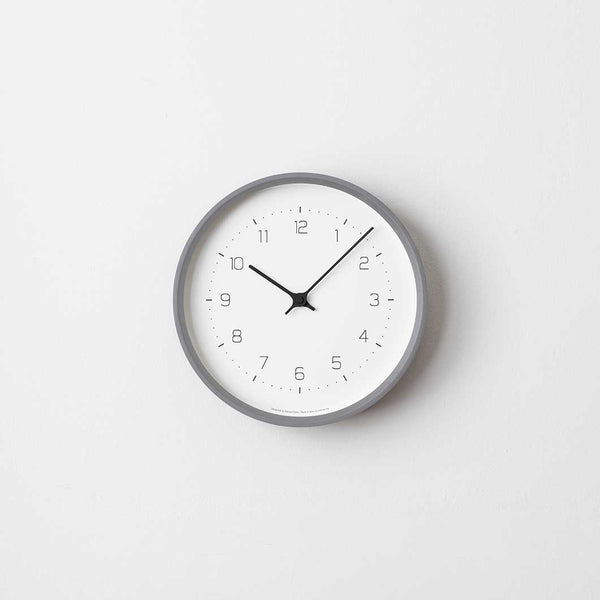Kazuya Koike Neut Wall Clock Gray