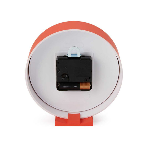M,S,S. Desk Clock Orange by Yohei Oki Modern Geometric Table Clock
