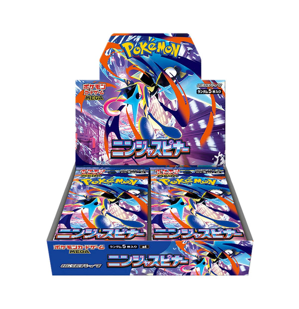 Pokemon Card Game MEGA Expansion Pack – Ninja Spinner Booster Box