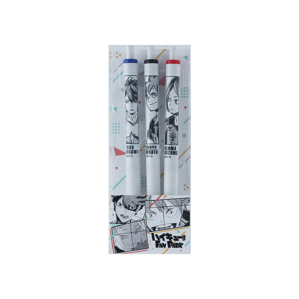 Bouncing Ball Haikyu!! 3-Piece Ballpoint Pen Set