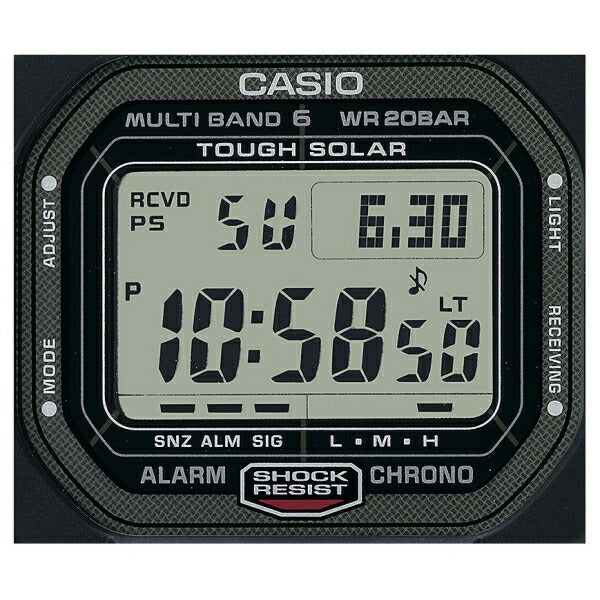 Casio G-SHOCK GW-5000U-1JF Solar Radio-Controlled Digital Watch