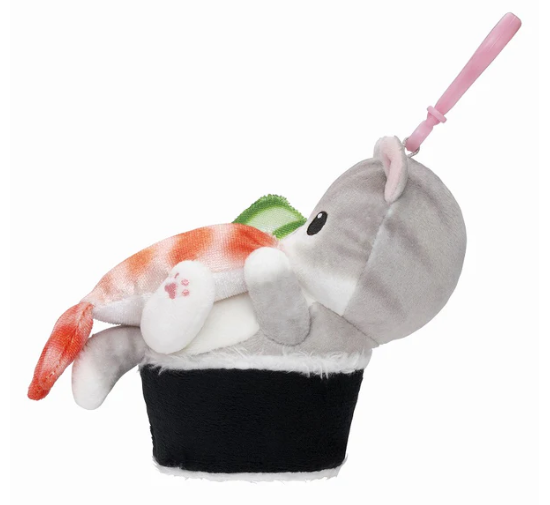 mofusand Sushi Meow Mascot Keychain