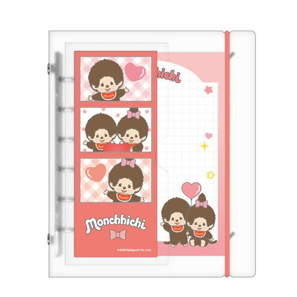 Monchhichi Sukipeta Sticker Binder Collection Book