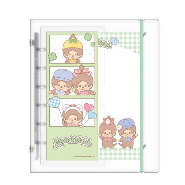 Monchhichi Sukipeta Sticker Binder Collection Book